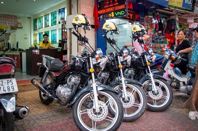 Morning Motorbike Tour to Cu Chi Tunnels from Ho Chi Minh City in Vietnam Asia