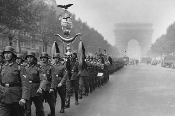 Image result for nazis take paris