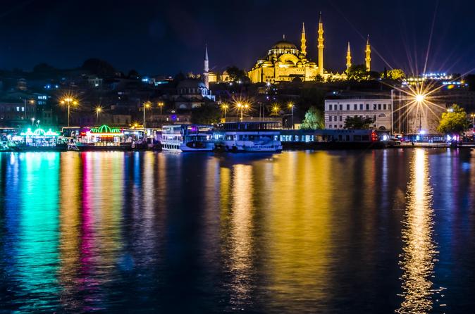 All Inclusive Bosphorus Dinner Cruise with Turkish Night Show from Istanbul