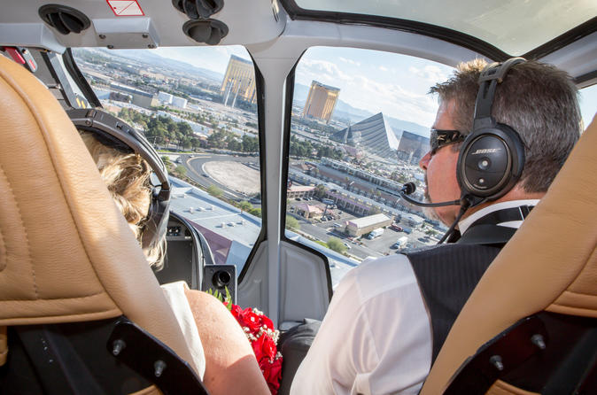 Helicopter Wedding Ceremony Over the Las Vegas Strip