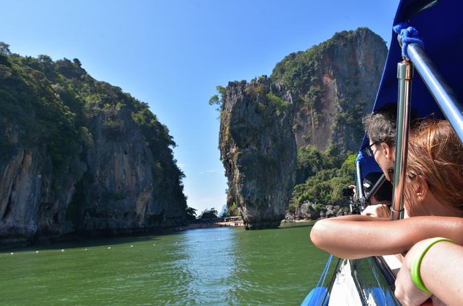 Full-Day Tour to Phang Nga Bay Including James Bond Island and Hong Island by Speedboat from Krabi