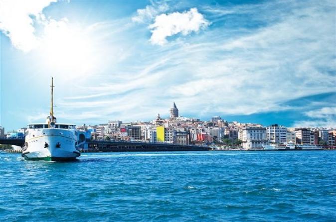 Bosphorus Cruise and Golden Horn Tour with Cable Car from Istanbul - 08:00